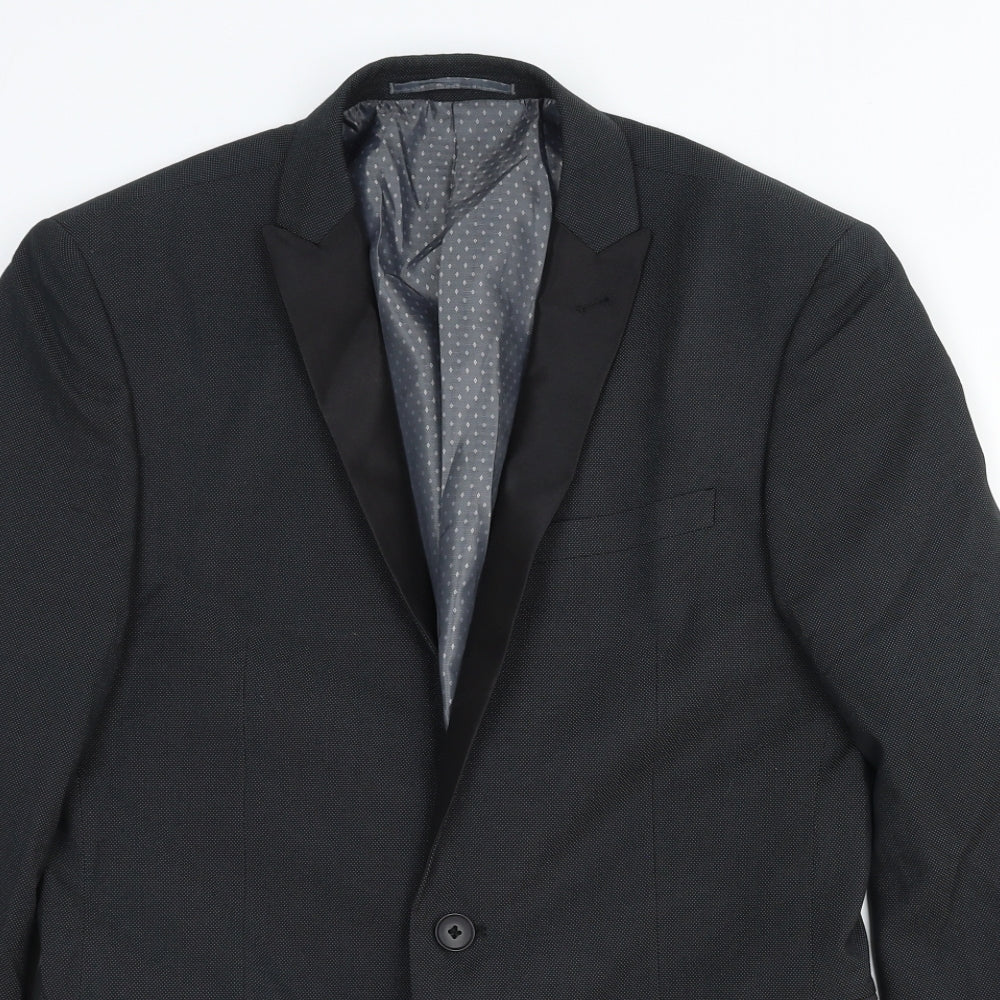 Mens UK Size 38 NEXT Regular Grey Suit Jacket