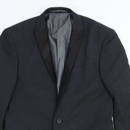 Mens UK Size 38 NEXT Regular Grey Suit Jacket