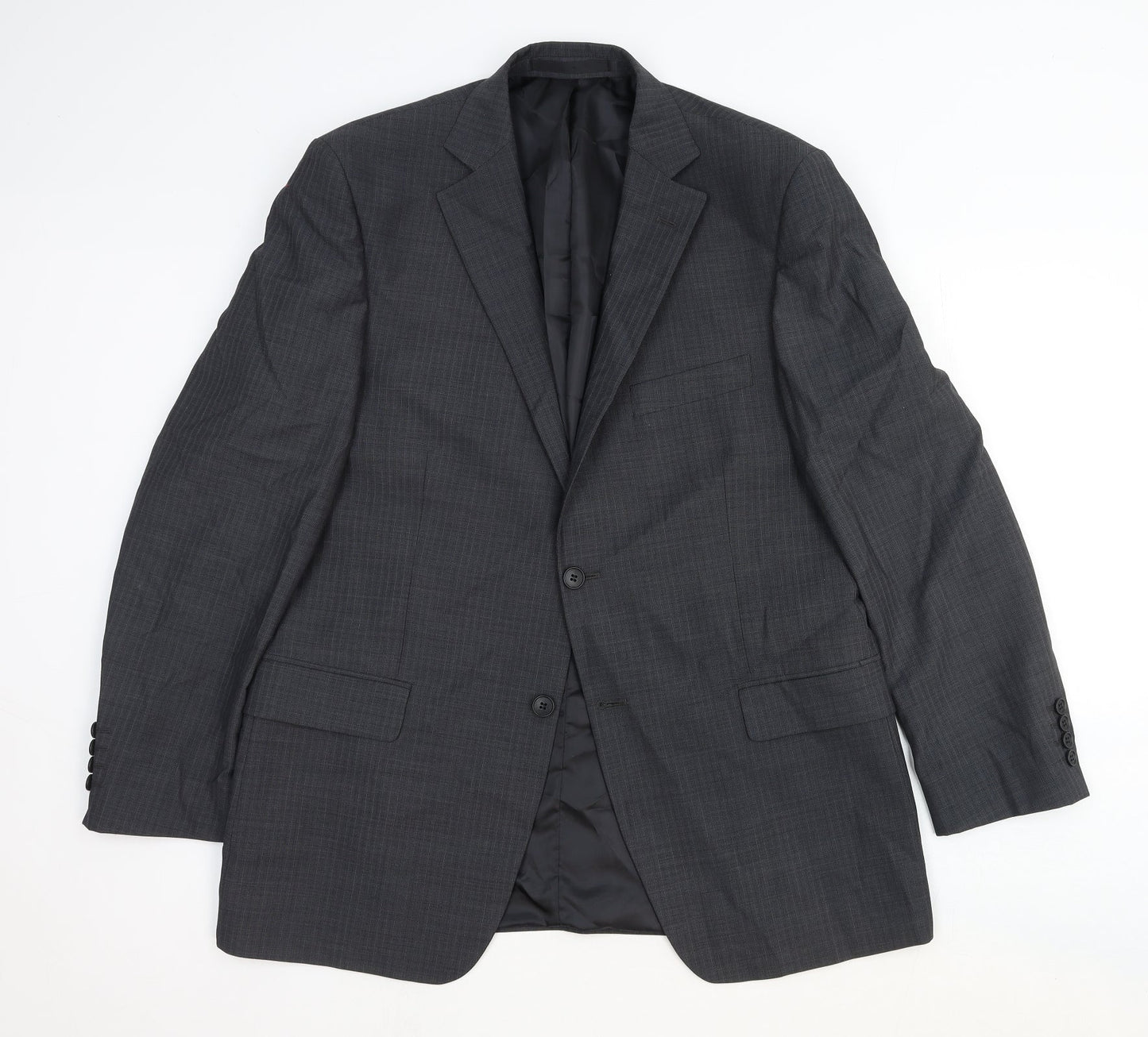 Mens UK Size 42 Marks and Spencer Regular Grey Suit Jacket