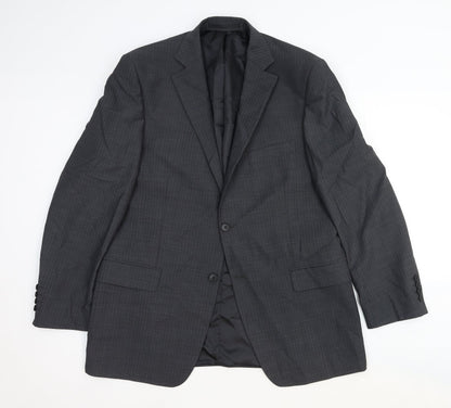 Mens UK Size 42 Marks and Spencer Regular Grey Suit Jacket
