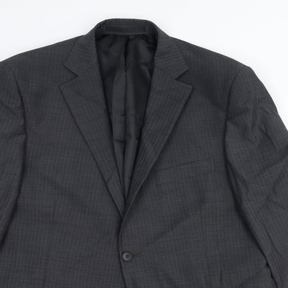 Mens UK Size 42 Marks and Spencer Regular Grey Suit Jacket