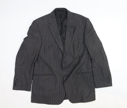 Mens UK Size 40 Marks and Spencer Regular Grey Suit Jacket