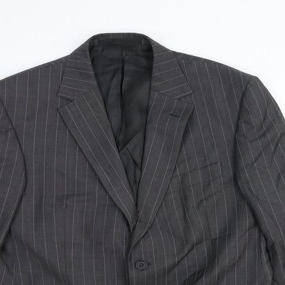 Mens UK Size 40 Marks and Spencer Regular Grey Suit Jacket
