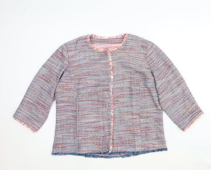 Womens UK Size 16 Preworn Multicoloured Jacket
