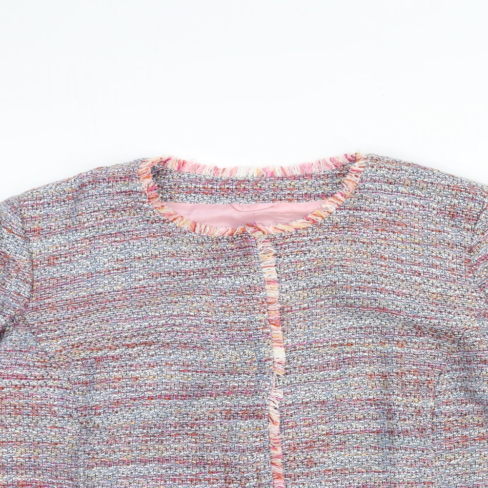 Womens UK Size 16 Preworn Multicoloured Jacket
