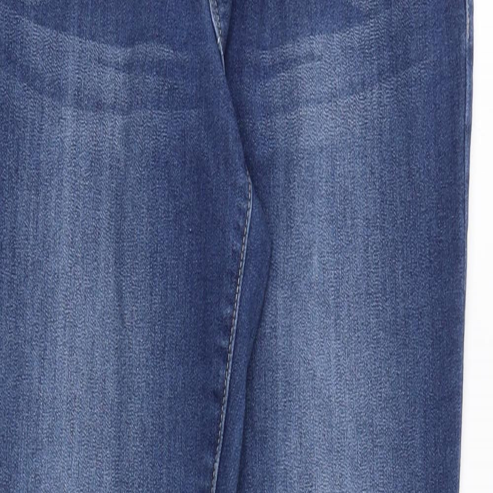 Womens UK Size 28 in Royalty Regular Fit Skinny Blue Jeans