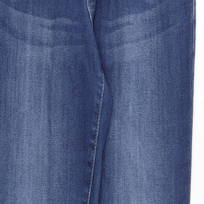 Womens UK Size 28 in Royalty Regular Fit Skinny Blue Jeans