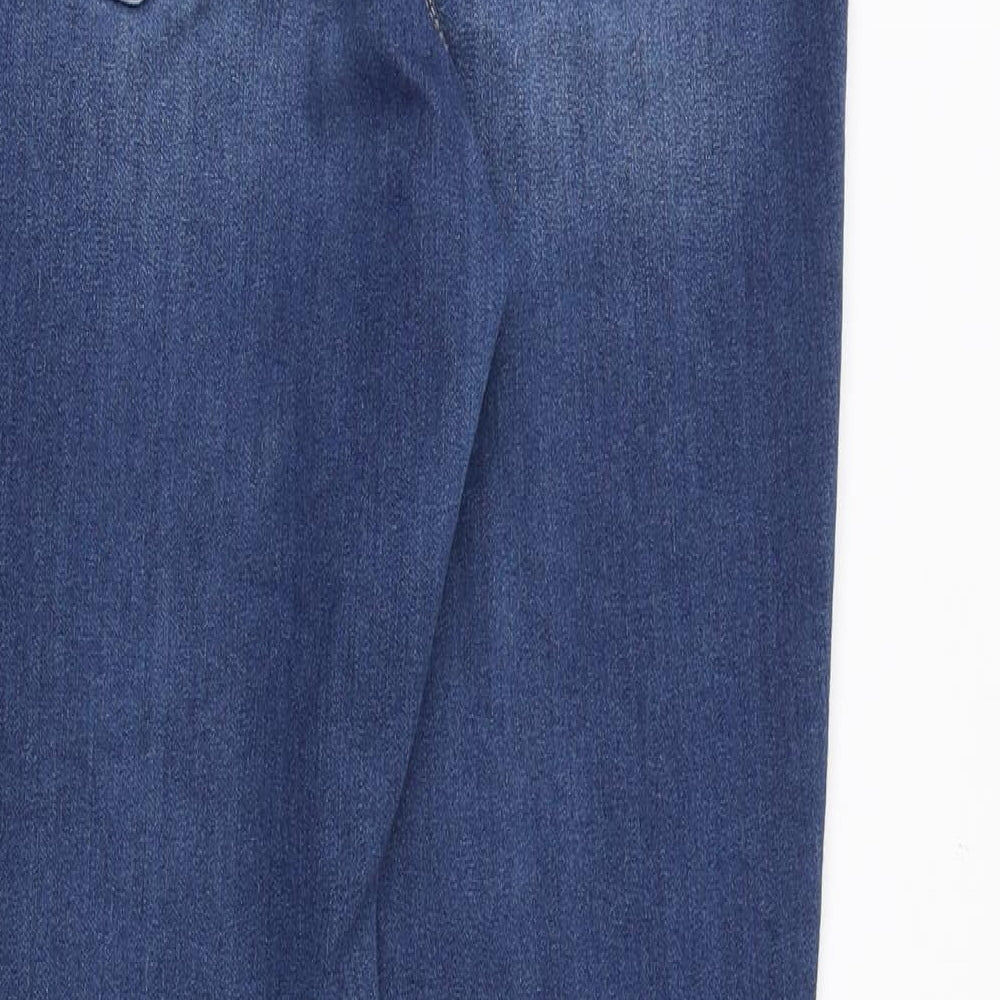 Womens UK Size 28 in Royalty Regular Fit Skinny Blue Jeans