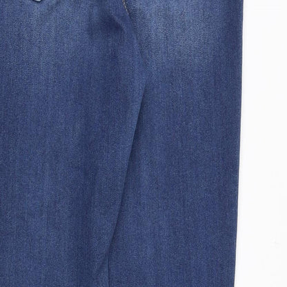 Womens UK Size 28 in Royalty Regular Fit Skinny Blue Jeans