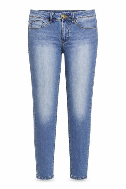 Womens UK Size 6 Royalty Slim Fit Skinny Blue Jeans