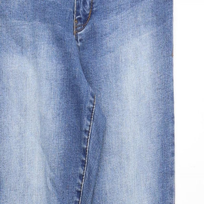 Womens UK Size 6 Royalty Slim Fit Skinny Blue Jeans