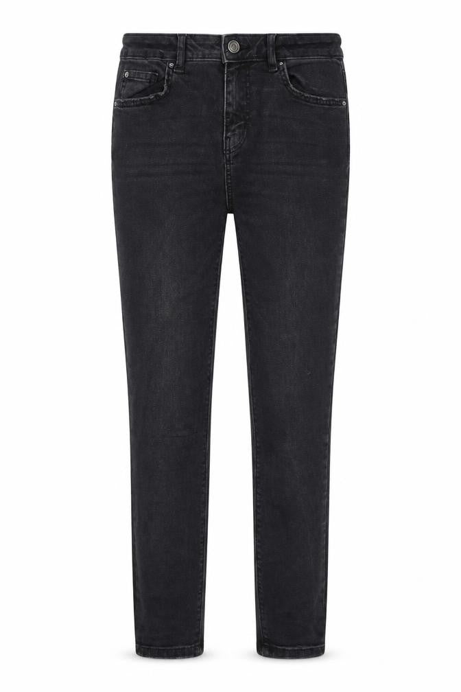Denim & Co. Womens Black Cotton Skinny Jeans Size 10 Slim Zip