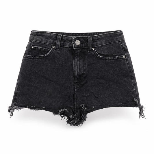Womens UK Size 8 Denim & Co. Regular Fit Hot Pants Shorts
