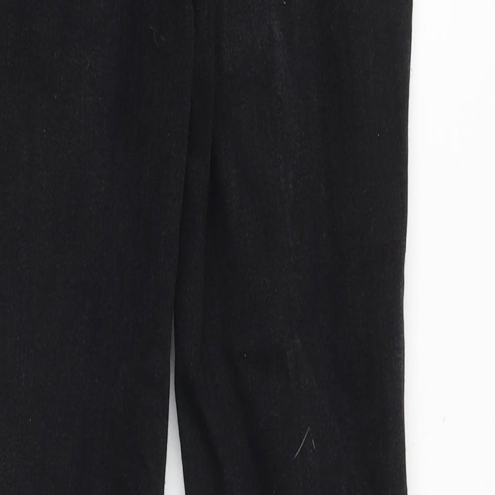 Denim & Co. Womens Black Cotton Skinny Jeans Size 8 Slim Zip