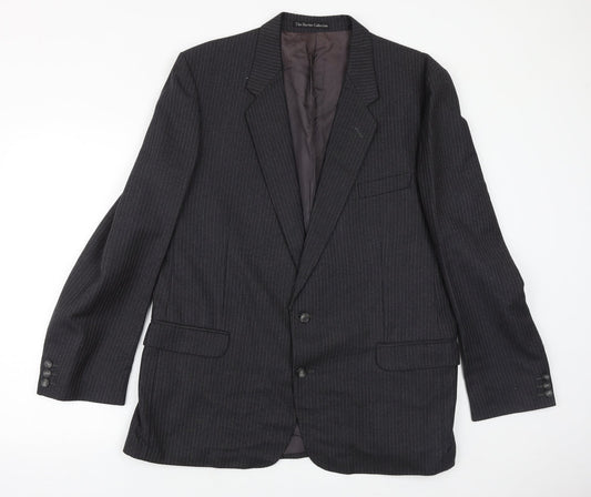 Mens UK Size 46 The Burton Collection Regular Grey Suit Jacket