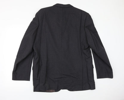 Mens UK Size 46 The Burton Collection Regular Grey Suit Jacket