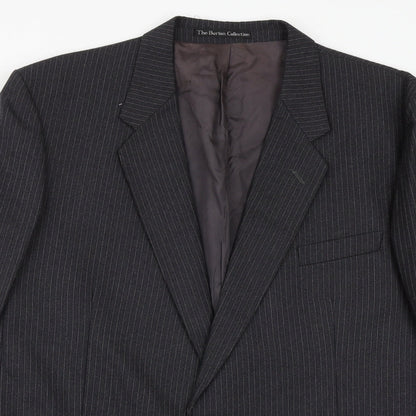 Mens UK Size 46 The Burton Collection Regular Grey Suit Jacket