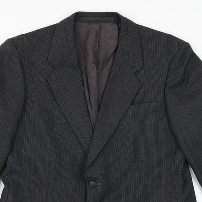 Mens UK Size 38 St Michael Regular Grey Suit Jacket