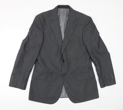 Mens UK Size 38 Marks and Spencer Regular Grey Suit Jacket