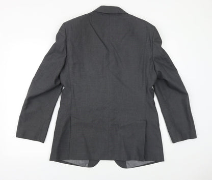 Mens UK Size 38 Marks and Spencer Regular Grey Suit Jacket