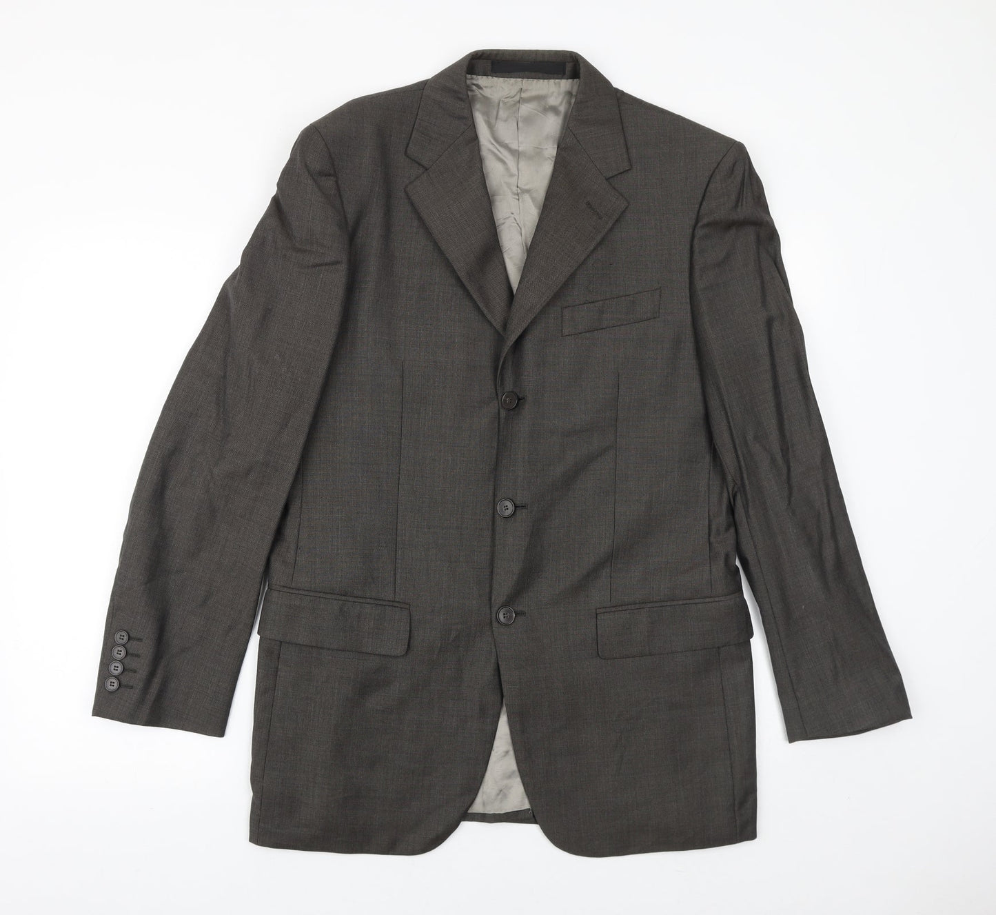 Mens UK Size 38 Marks and Spencer Regular Grey Suit Jacket