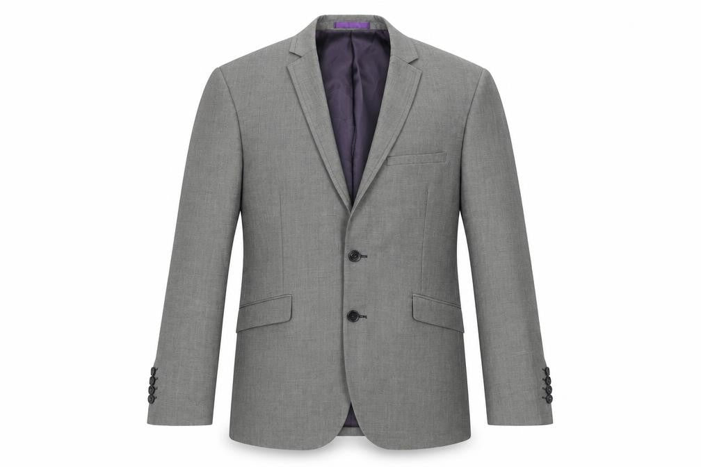 Mens UK Size 38 Burton Regular Grey Suit Jacket