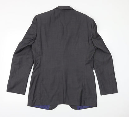 Mens UK Size 40 Marks and Spencer Regular Grey Suit Jacket