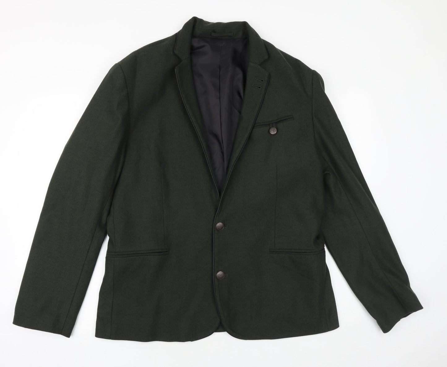 ASOS Mens Green Jacket Blazer One Size Button