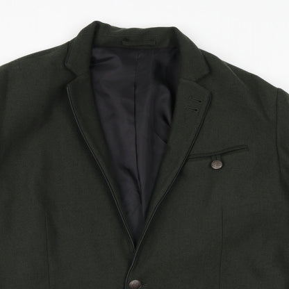 ASOS Mens Green Jacket Blazer One Size Button