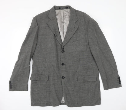 Mens UK Size 44 Marks and Spencer Regular Grey Suit Jacket