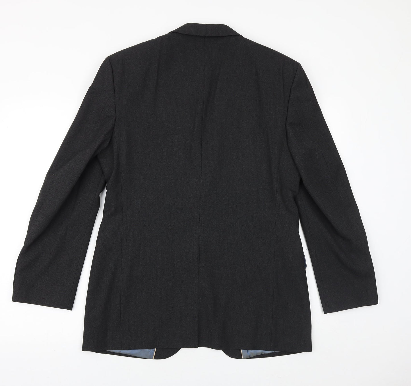 Mens UK Size 38 River Island Regular Grey Suit Jacket