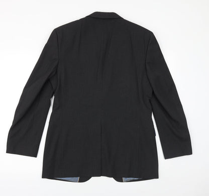 Mens UK Size 38 River Island Regular Grey Suit Jacket