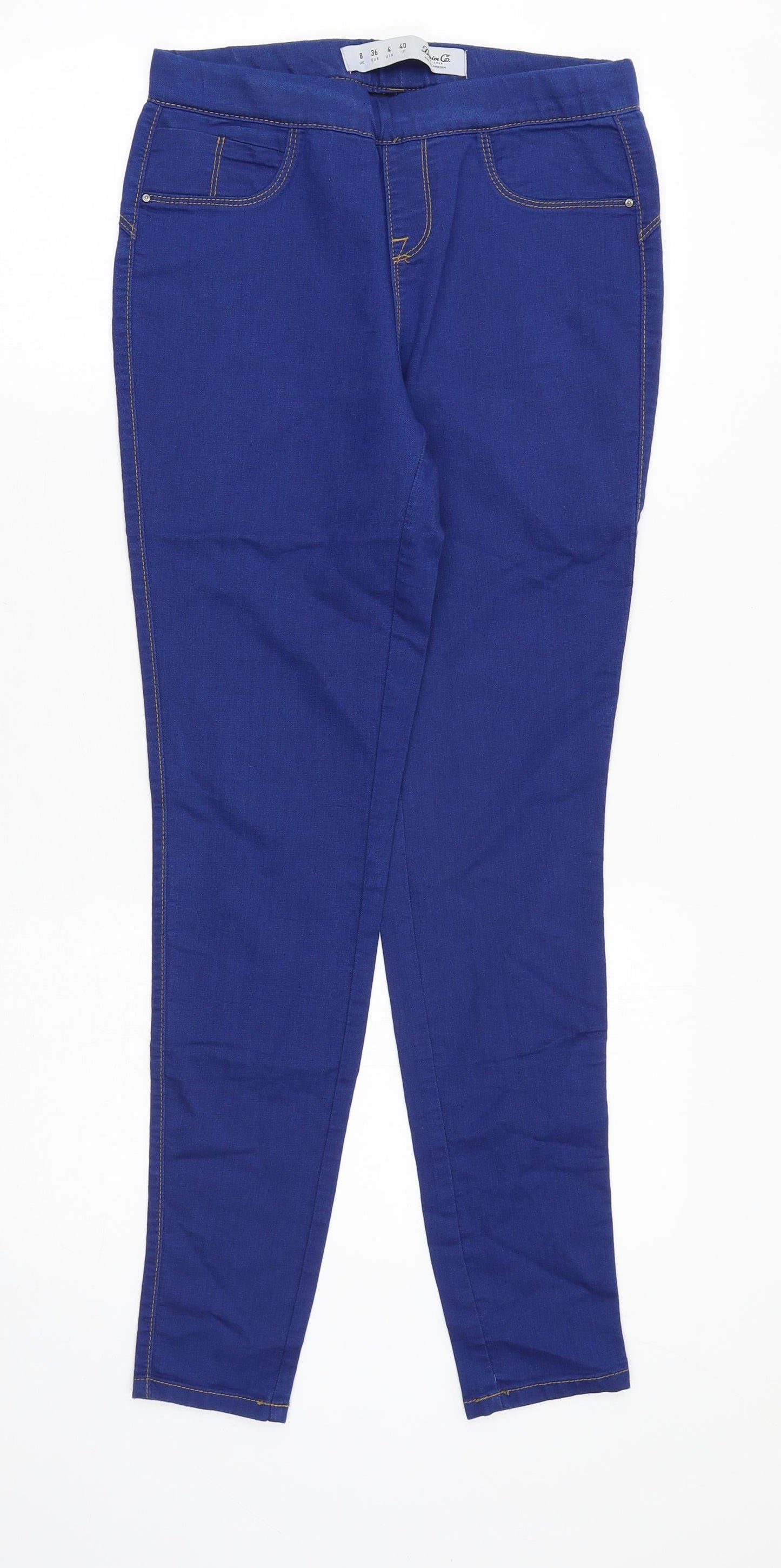 Womens UK Size 8 Denim & Co. Slim Fit Jegging Blue Jeans
