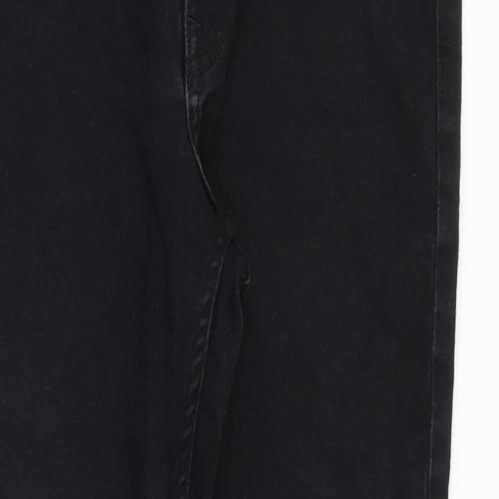 Womens UK Size 8 H&M Regular Fit Skinny Black Jeans