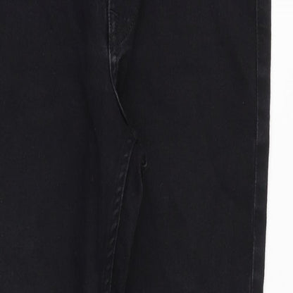 Womens UK Size 8 H&M Regular Fit Skinny Black Jeans