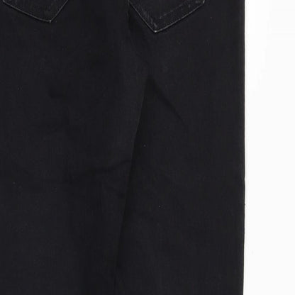 Womens UK Size 8 H&M Regular Fit Skinny Black Jeans