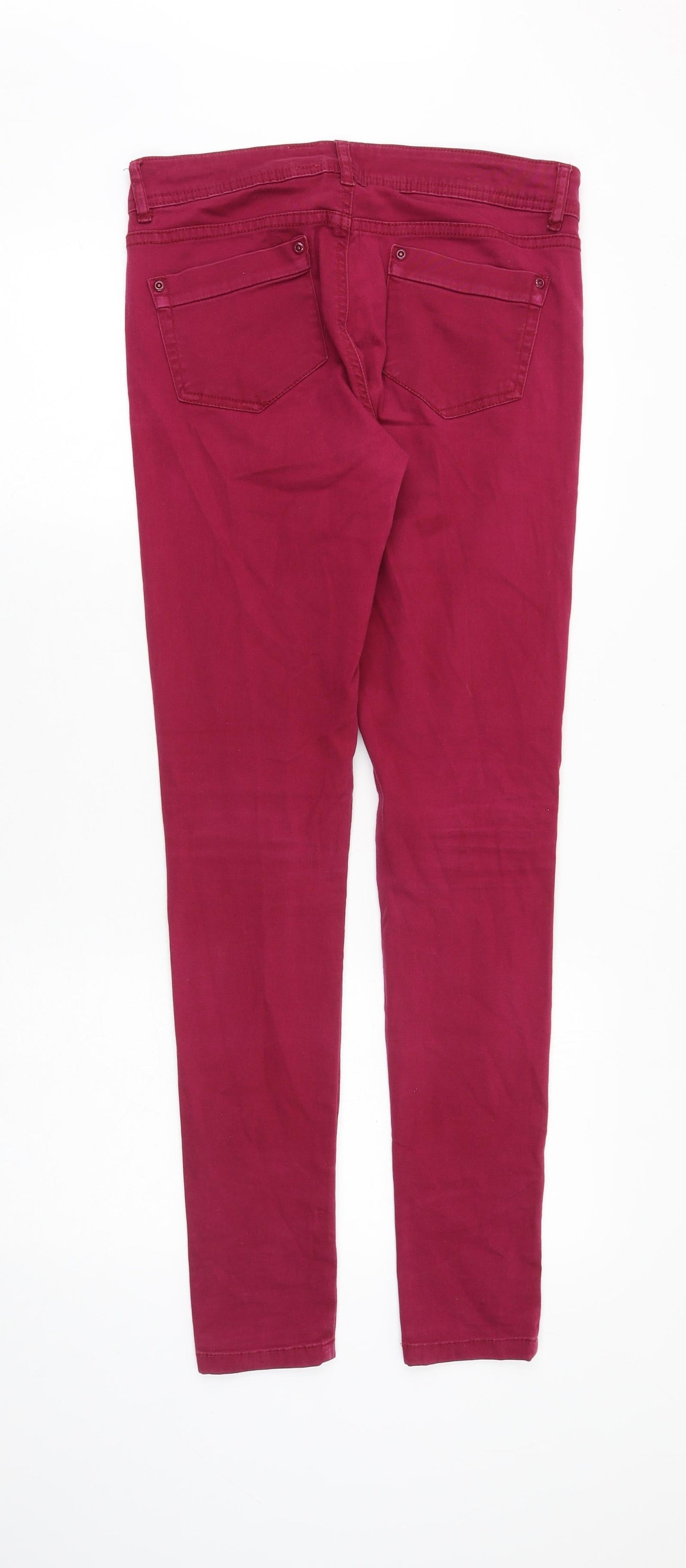 Womens UK Size 8 YES YES Slim Fit Skinny Pink Jeans