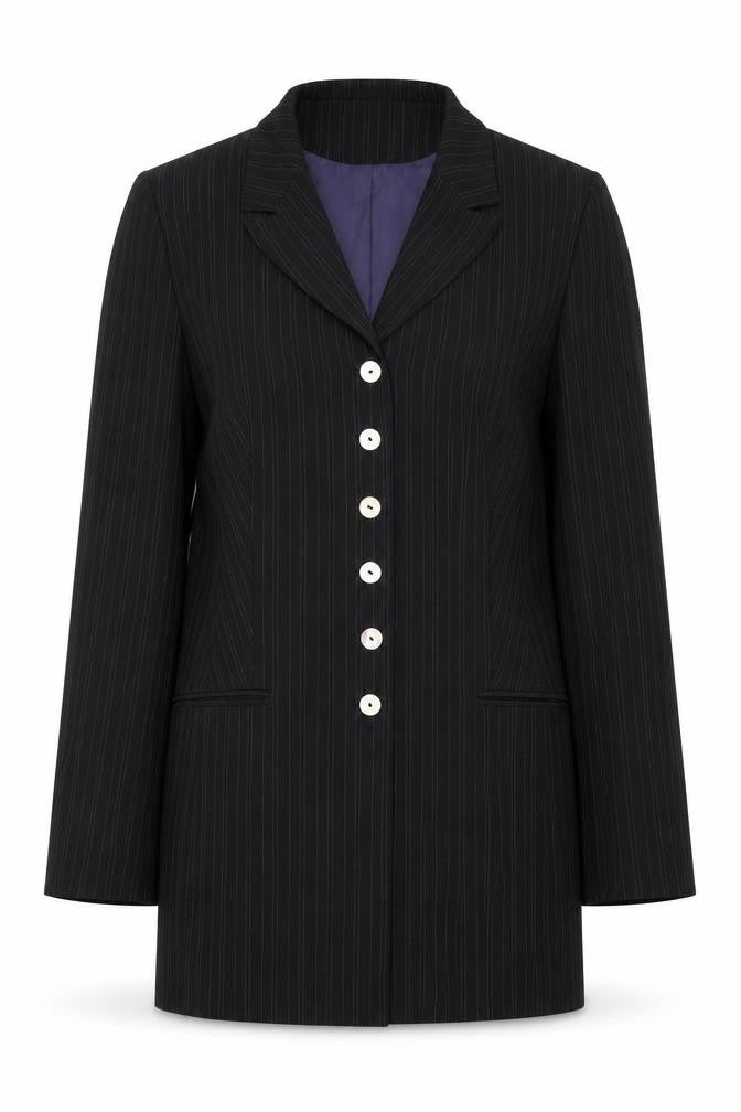 Womens UK Size 12 Kaliko Black Jacket