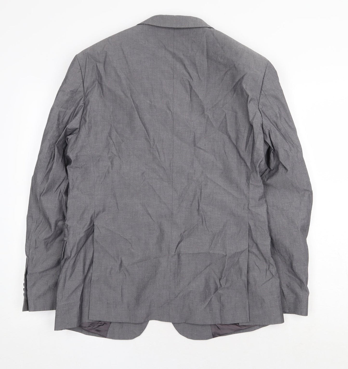 Mens UK Size 38 H&M Regular Grey Suit Jacket