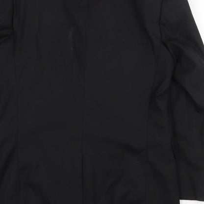 Mens UK Size 40 Karl Jackson Regular Black Suit Jacket