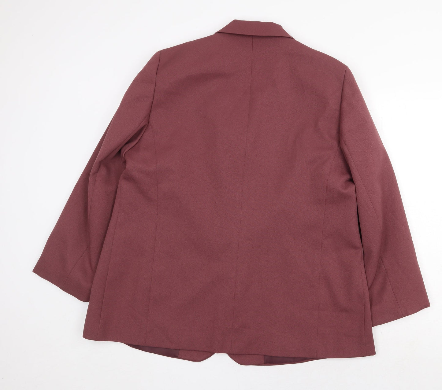 Slimma Womens Red Jacket Size 20 Button