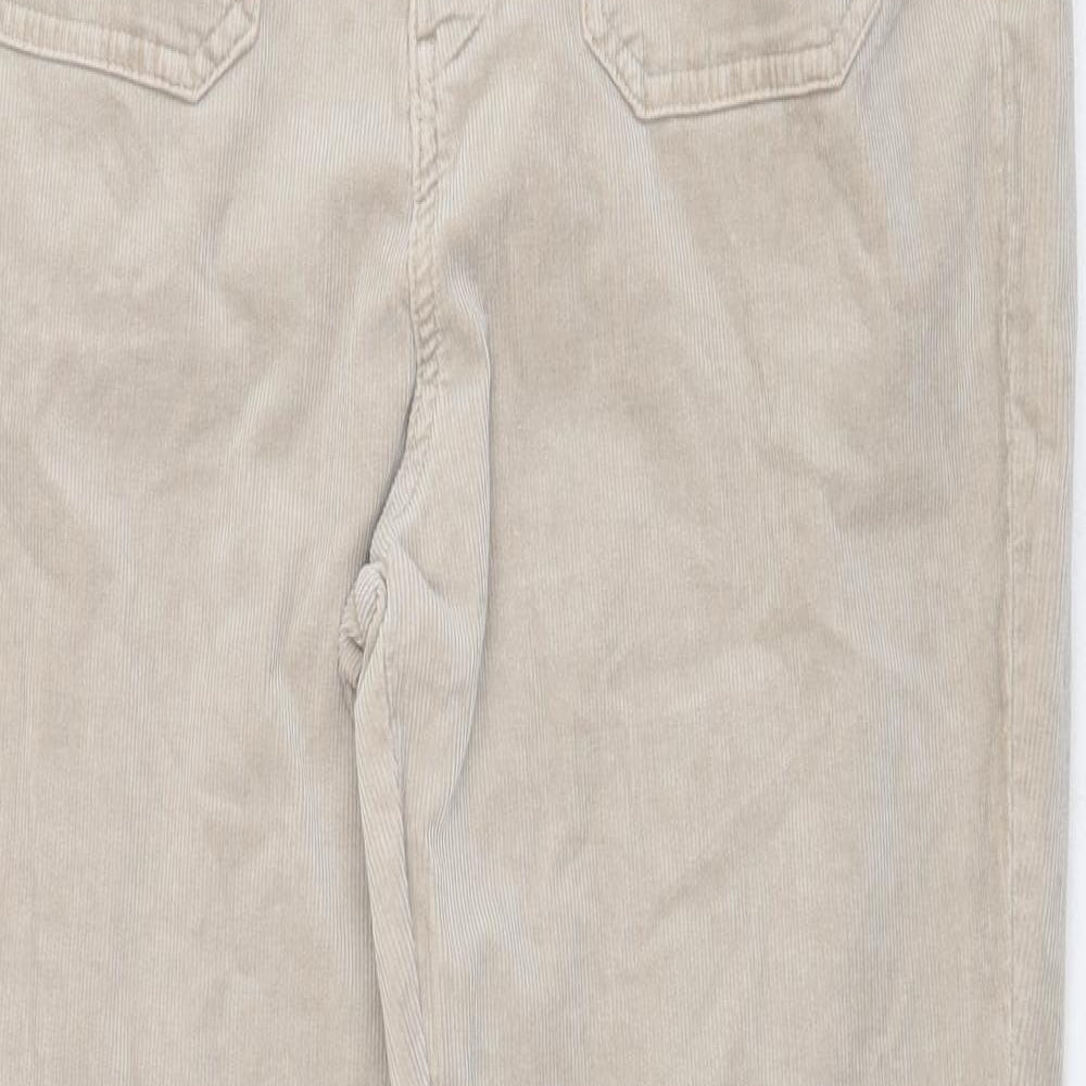 Womens UK Size 14 Marks and Spencer Regular Fit  Beige Trousers