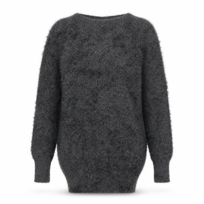 Womens UK Size S Ravi Famous Grey Pullover Jumper