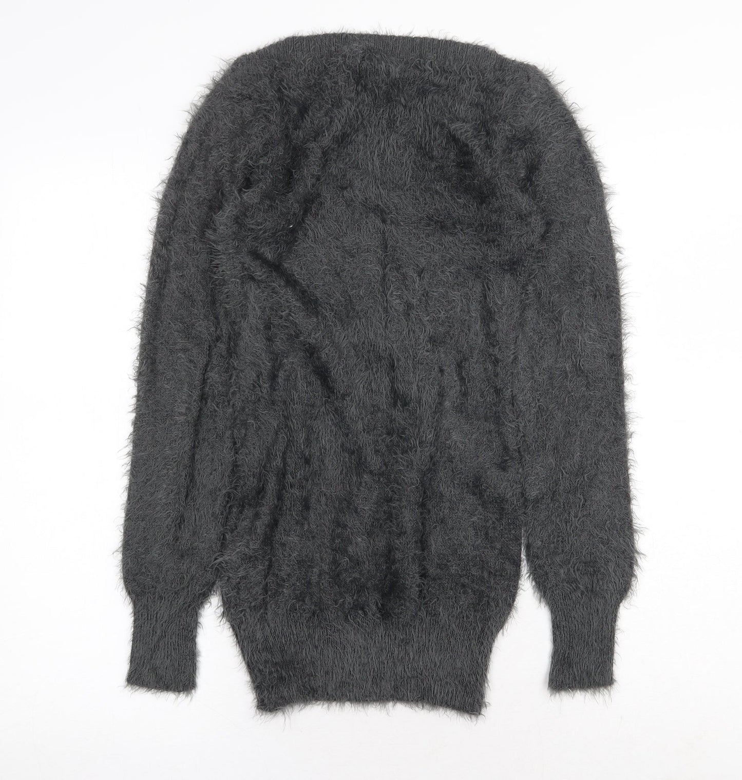 Womens UK Size S Ravi Famous Grey Pullover Jumper