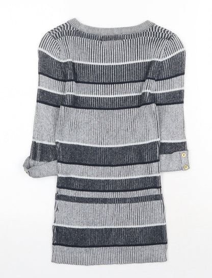 Womens UK Size 6 NEXT Grey Pullover Jumper