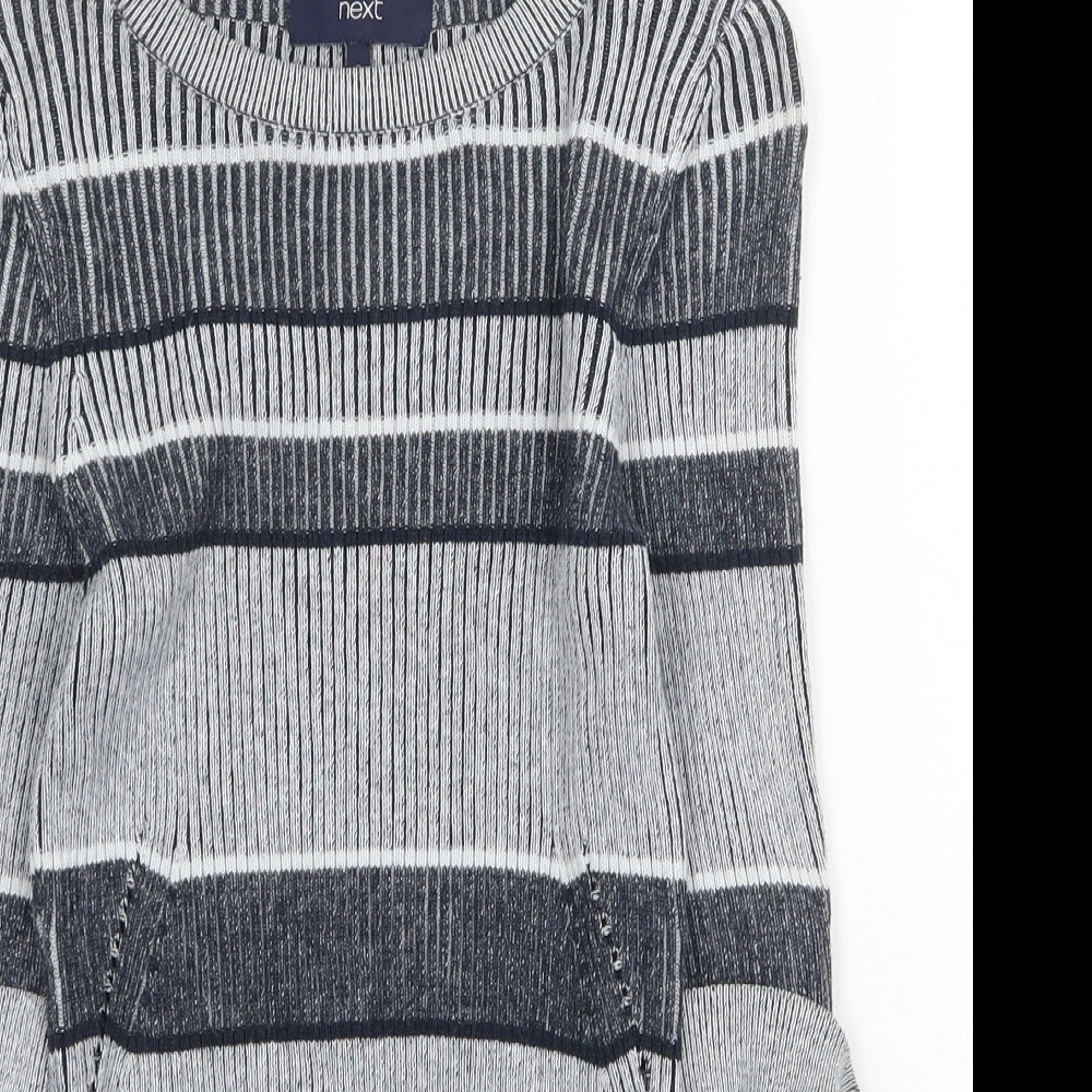 Womens UK Size 6 NEXT Grey Pullover Jumper