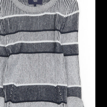 Womens UK Size 6 NEXT Grey Pullover Jumper