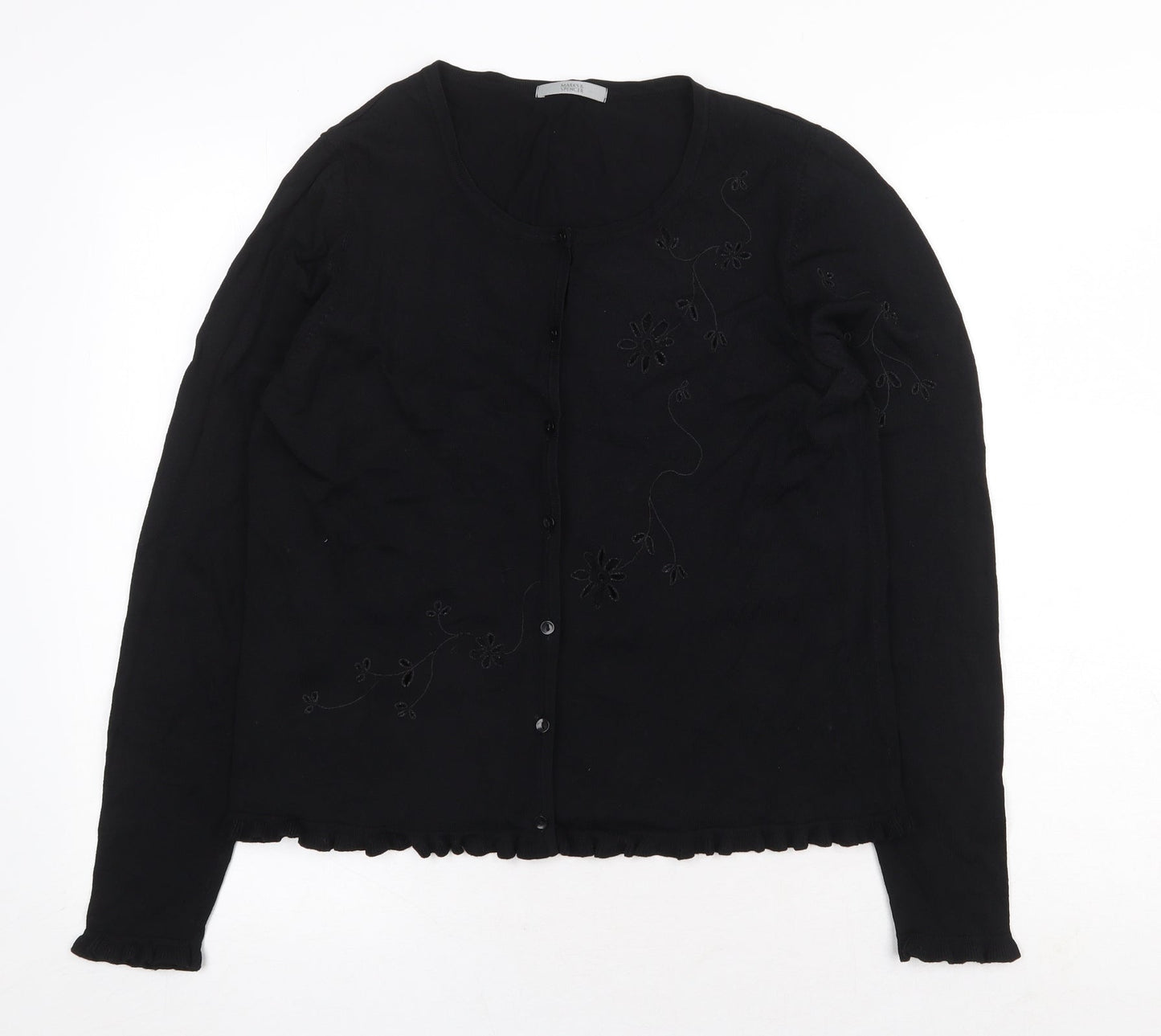 Womens UK Size 16 Marks and Spencer Black Pullover Jumper