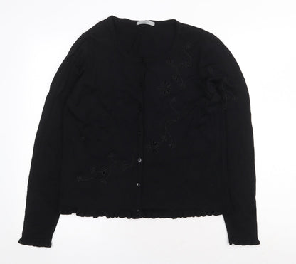 Womens UK Size 16 Marks and Spencer Black Pullover Jumper