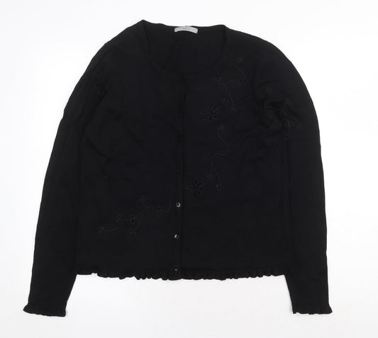 Womens UK Size 16 Marks and Spencer Black Pullover Jumper
